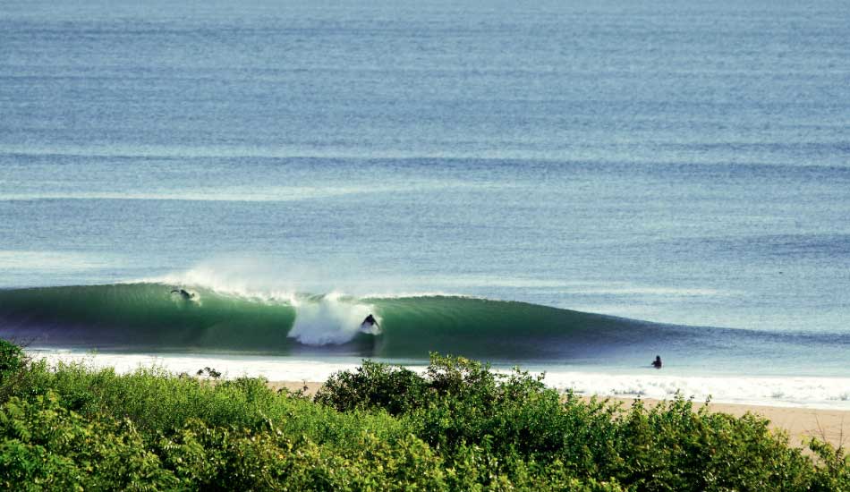 This was shot from the balcony where I was staying. I snapped about 100 shots of perfect waves in about 10 minutes before I ran full speed to the beach to get some for myself. Photo: <a href=\"https://mattdegreff.com/\" target=_blank>Matt Degreff</a>.