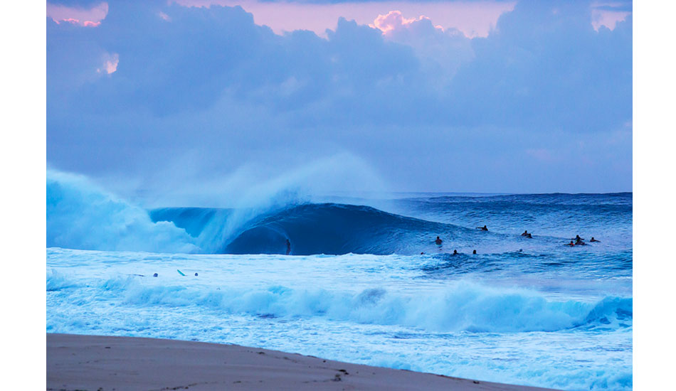 Sunset at Pipe. Photo: <a href=\"https://mattdunbar.com.au\">Matt Dunbar</a>
