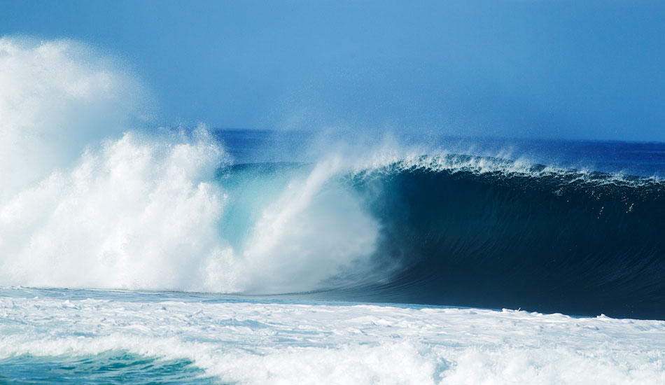 Not the narrowest  of barrels. Photo: <a href=\"https://mattdunbar.com.au\">Matt Dunbar</a>