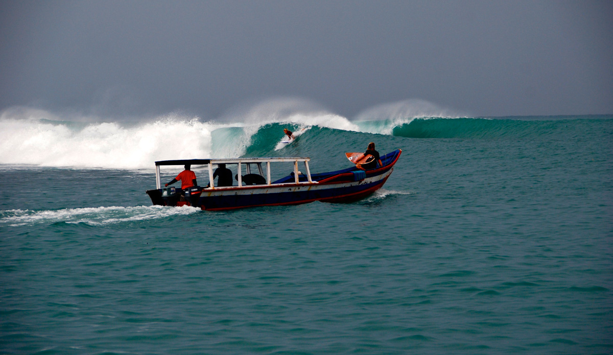 Creed McTaggart takes his pick at an empty Macas line up. Photo: <a href=\"https://mhoffmanphotography.com/\" target=\"_blank\">Matt Hoffman</a>