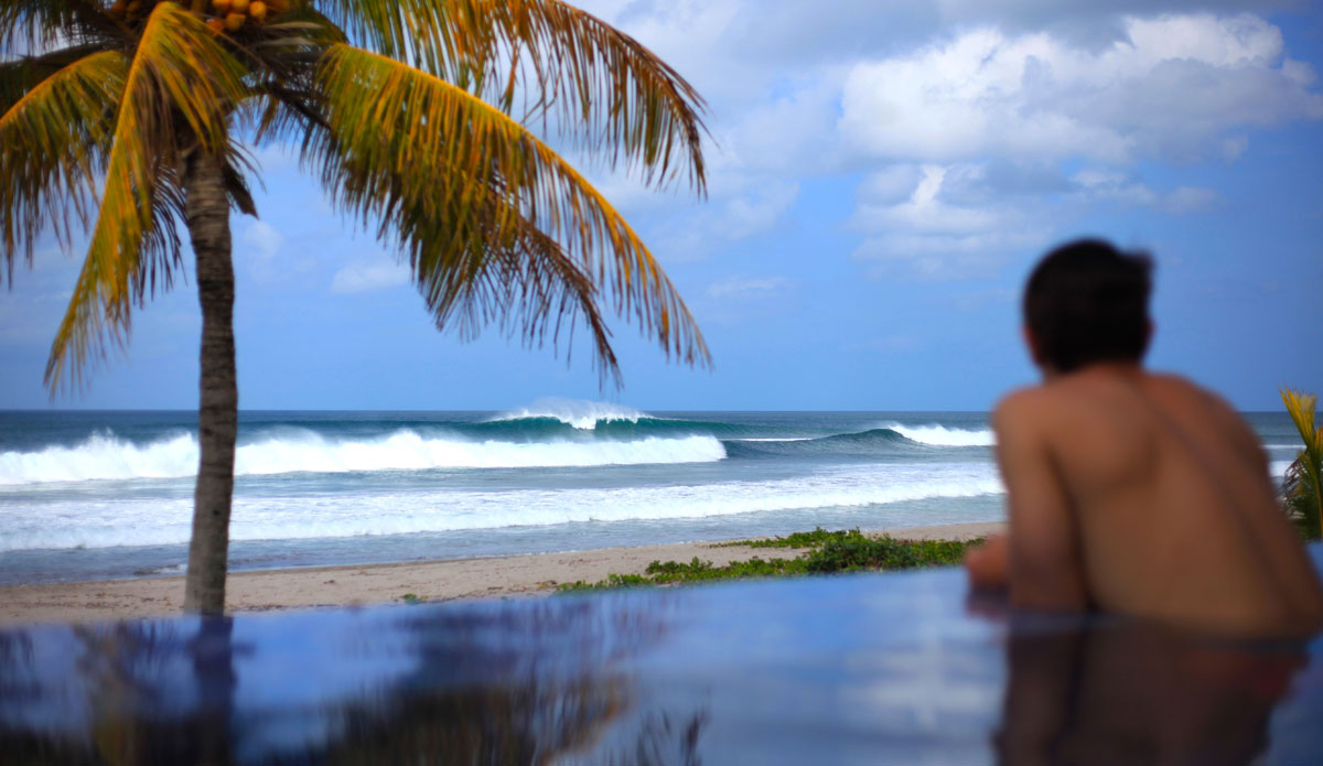 Panga Drops from Mark and Dave’s pool in Nicaragua. Photo: <a href=\"https://mhoffmanphotography.com/\" target=\"_blank\">Matt Hoffman</a>