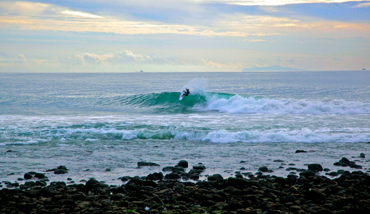 Conner Coffin, ripping close to home. Photo: <a href=\"https://mhoffmanphotography.com/\"> Matt Hoffman</a>