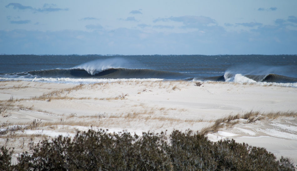 Twelve miles of empty beach to explore. Photo: Matt Landon