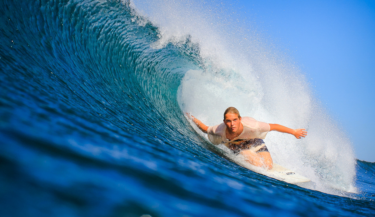 Knee-boarder extraordinaire. Wolfgang.