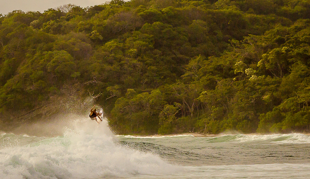 Fisher surfed this left better than anyone I have ever seen.