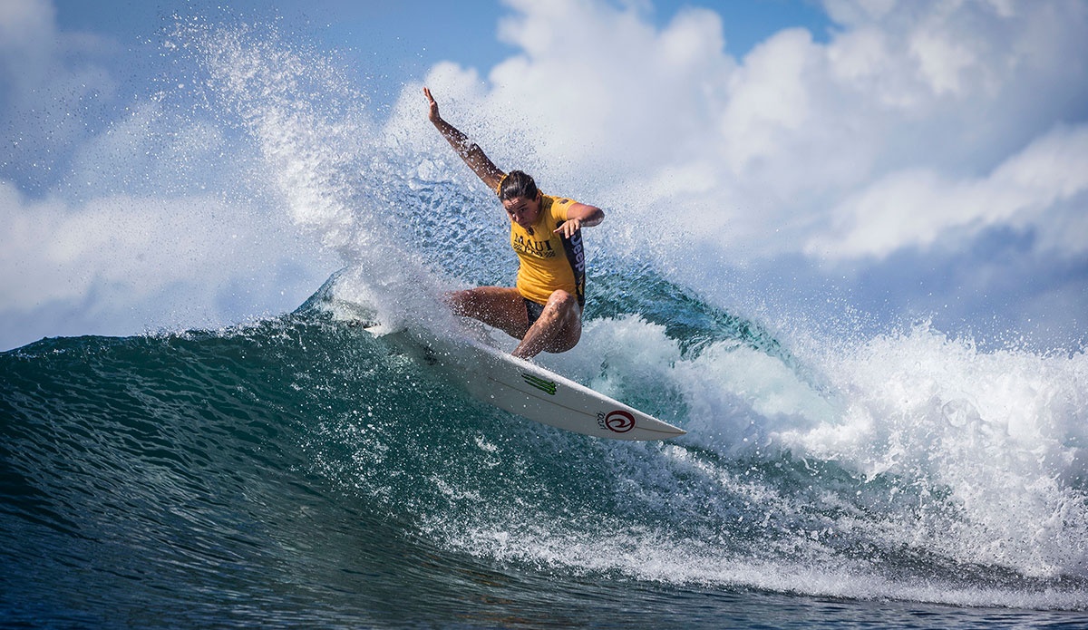 Tyler Wright. Photo: <a href=\"https://www.worldsurfleague.com/\">WSL</a>/<a href=\"https://www.instagram.com/damien_poullenot/\">Poullenot</a>