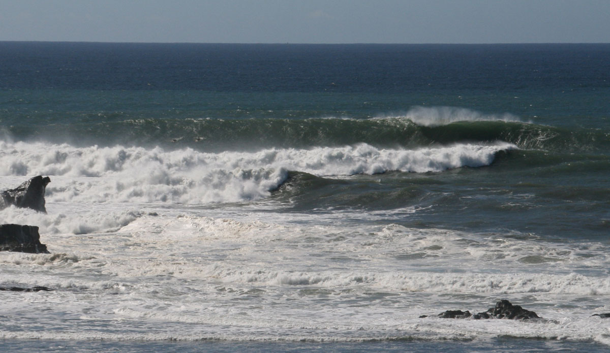 Empty Mavericks shoulder. Oct 21, 2014. Photo: <a>Shannon Marie Quirk</a>