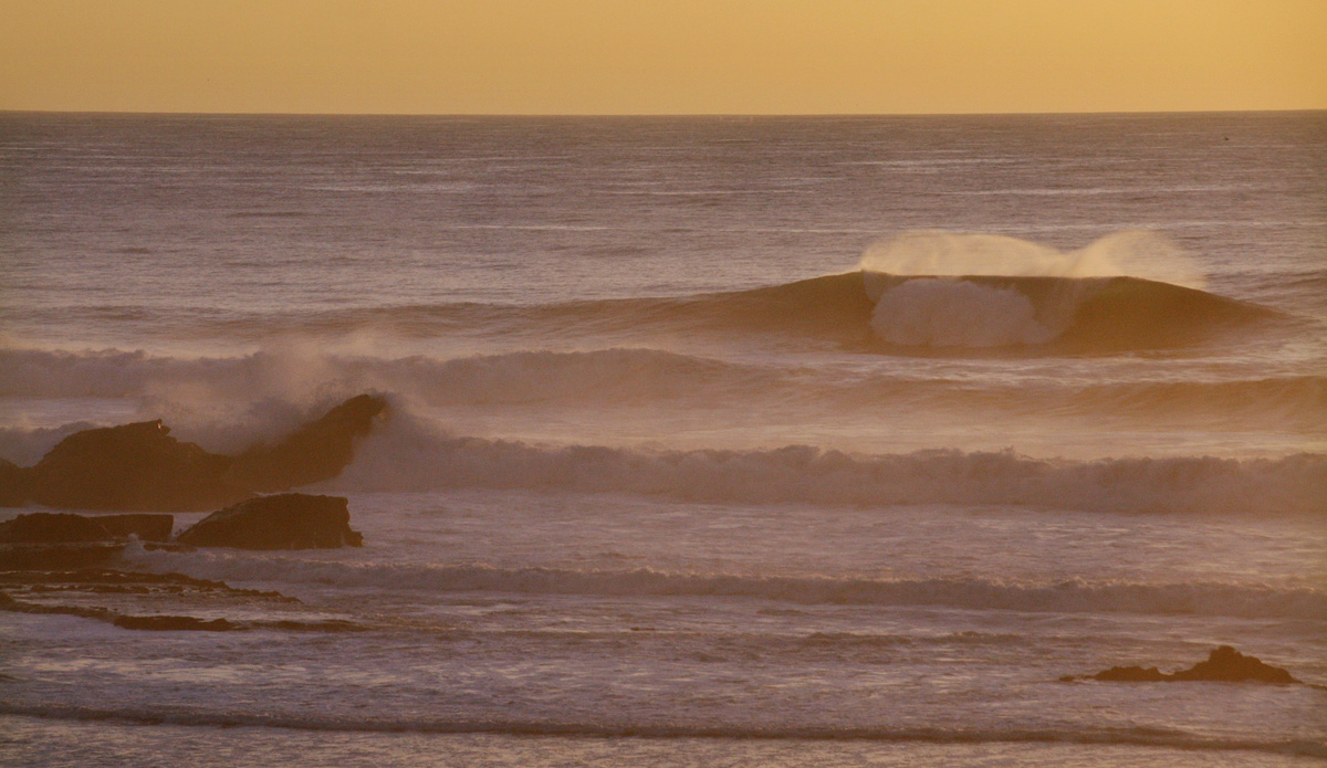 Mavericks sunset. Oct 20, 2014. Photo: <a>Shannon Marie Quirk</a>