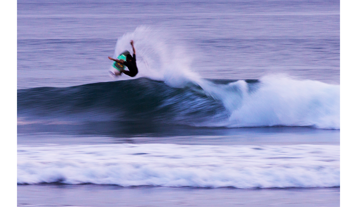 Matt Hoffman taking flight one night early on in the trip.  Photo: <a href=\"https://www.maxxbuchanan.com/\">Maxx Buchanan</a>