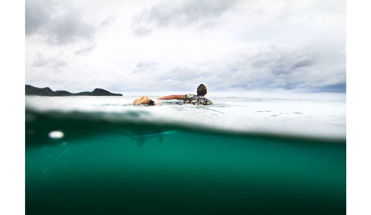 “Get an above and below shot of me paddling, will you? Like all lifestyle-y, you know?” - Hunter Martinez Photo: <a href=\"https://www.maxxbuchanan.com/\">Maxx Buchanan</a>