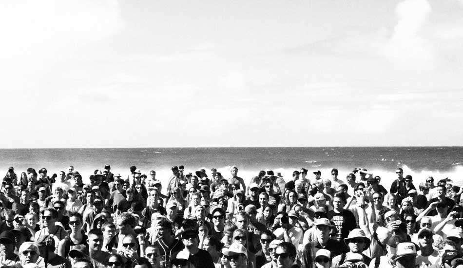 Pipe Masters crowd. Photo: Megan Villa