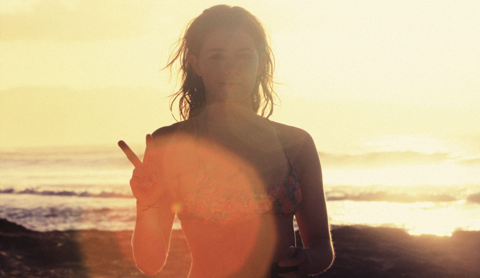 Catherine Clark. Peace out. North Shore. Photo: Megan Villa