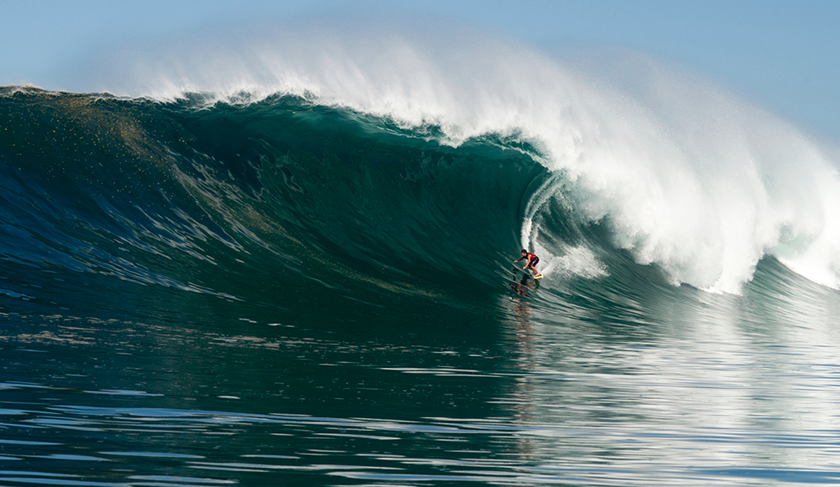 This is Tyler from Maui. I\'m not sure how old this kid is, but he was snagging the bombs and going deep. It was funny. After each wave, he would ride up to our ski and ask if he did it correctly to get the shot. You have got to love that as a photographer. Photo: <a href=\"https://instagram.com/nicolalugo/\">@Nicola Lugo</a>