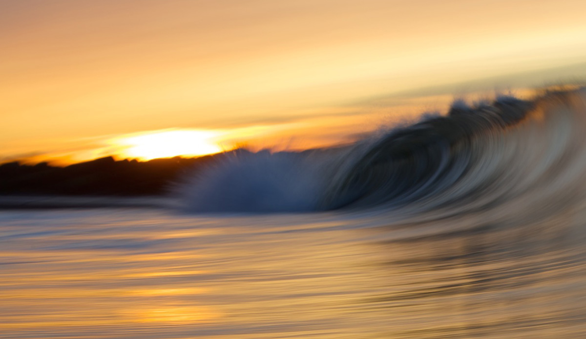 Speed blurs are one of my favorite things to try.  They don\'t always come out well but are super sick when they do.  They are even twice as hard when shooting from the water.  I pulled this one off the third day I had my housing and what I did was let the wave action do the work.  It was super low tide this morning so as the waves would come in they would suck all the water up in front and then up the face, which gives it those pretty striations seen here. Photo: <a href=\"https://www.mgvphotography.com/\">Michael Vericker</a>