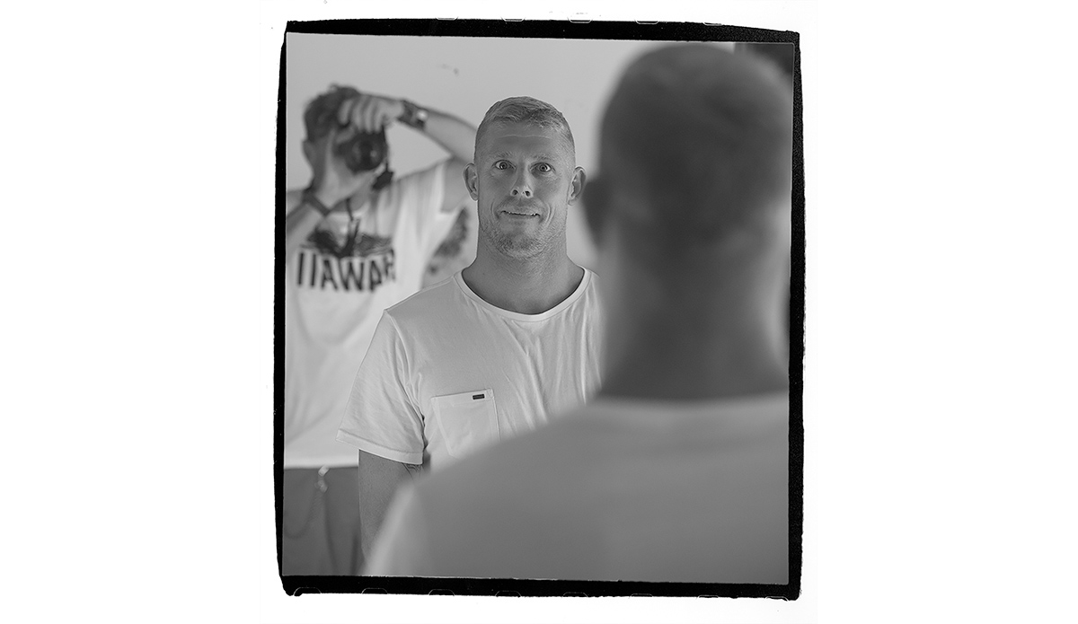 \"That\'s in Hawaii like three years ago. That\'s Mick in a nutshell. Goofing off, being funny. Mick has a great sense of humor. If he\'s giving you shit, that means he loves you.\" Photo: <a href=\"https://t-sherms.com/\" target=\"_blank\">Steve Sherman</a>