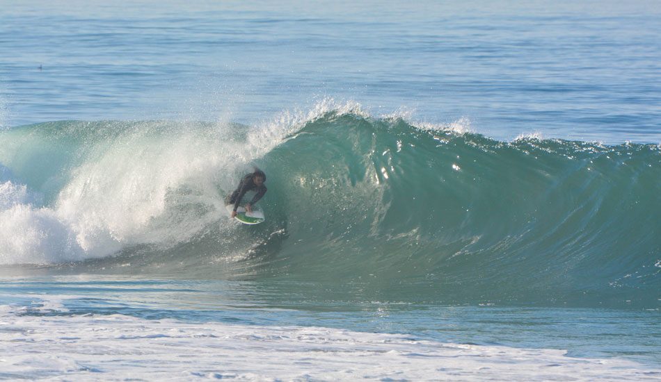 The ideal view at El Porto. Photo: <a href=\"https://www.mikearonesty.com\">Mike Aronesty</a>