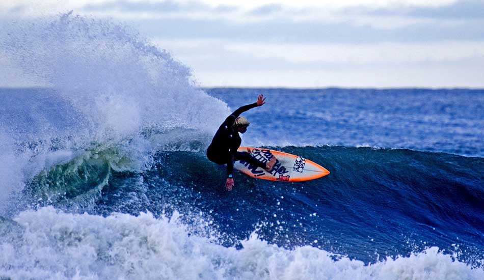 Tommy Ihnken\'s surfing can be described as: Going as fast as you can and throwing as much spray as you can and punting big airs. Photo: <a href=\"https://www.mikeincittiphotography.com/\" target=_blank>Mike Incitti</a>