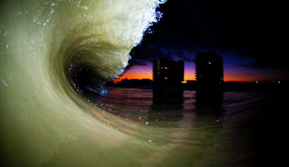 I try not to think about sharks when I\'m doing this. The flashing light attracts great whites and there\'s a breeding ground not too far from here. Photo: <a href=\"https://www.mikeincittiphotography.com\" target=_blank>Mike Incitti</a>