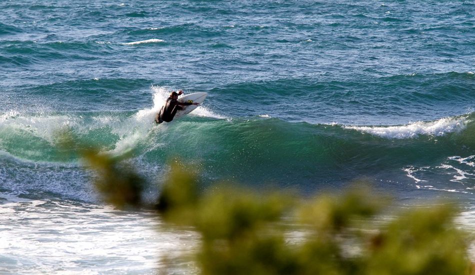 La Marinedda, Sardinia, surfer Giovanni Cossu. Image: <a href=\"https://www.antoniomuglia.com/\" target=\"_blank\">Muglia</a>