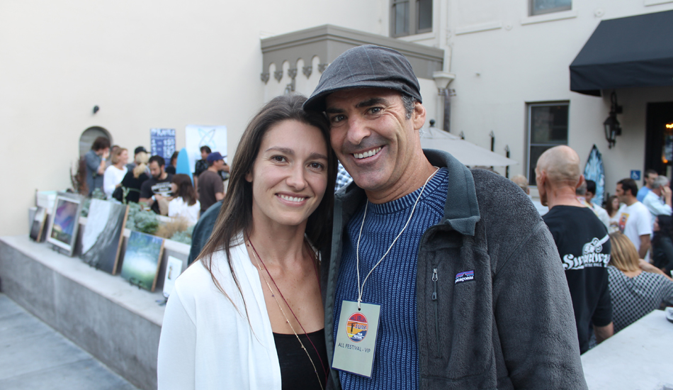 Garrett McNamara and his girlfriend Nicole. Bet ya didn\'t know Gmac is really from Berkeley? Image: Green