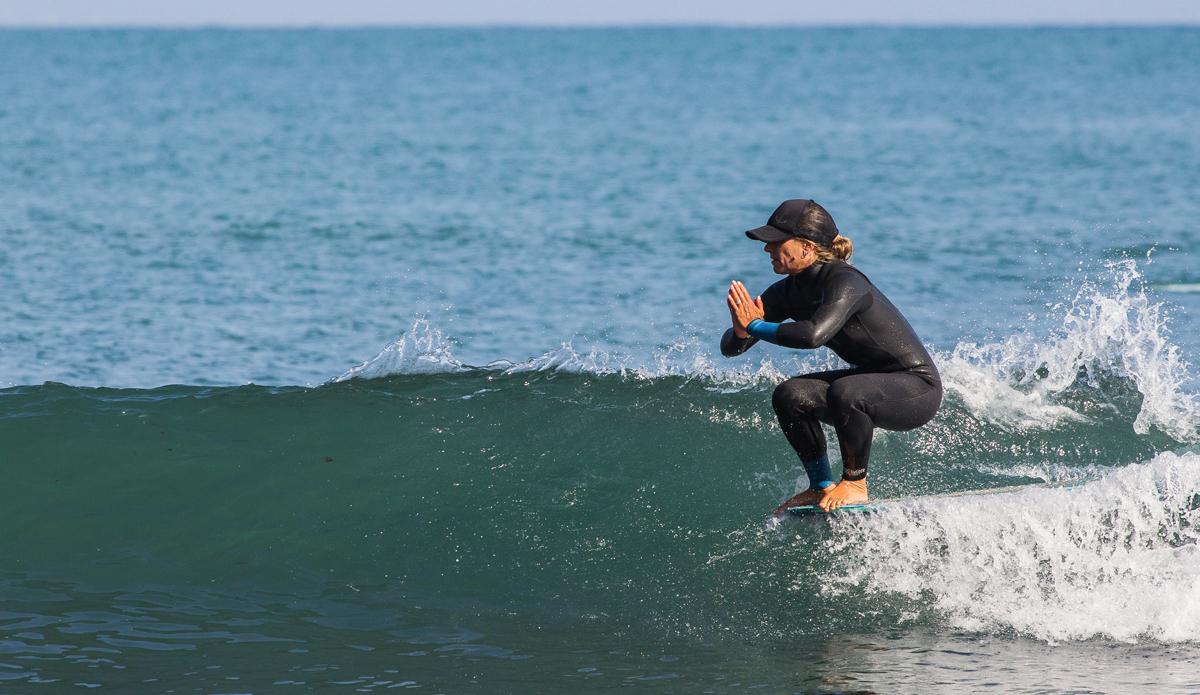 Connecting with my creator, quite literally. Photo: Ian Zamora