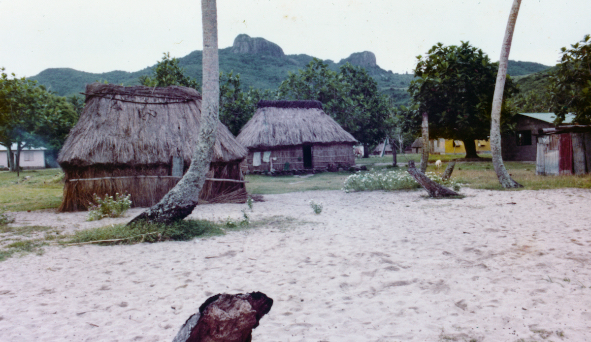 Village somewhere in the Yassawa\'s, Fiji. Photo: John Ritter