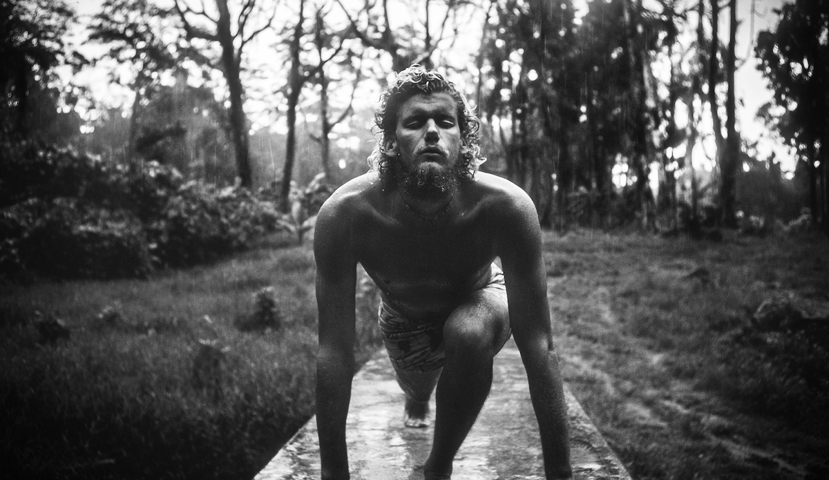 Yoga somewhere in Samoa or Fiji. Photo: John Ritter