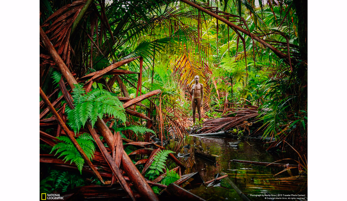 Oni, chief of a Korowai tribe. Photo: Martin Gros