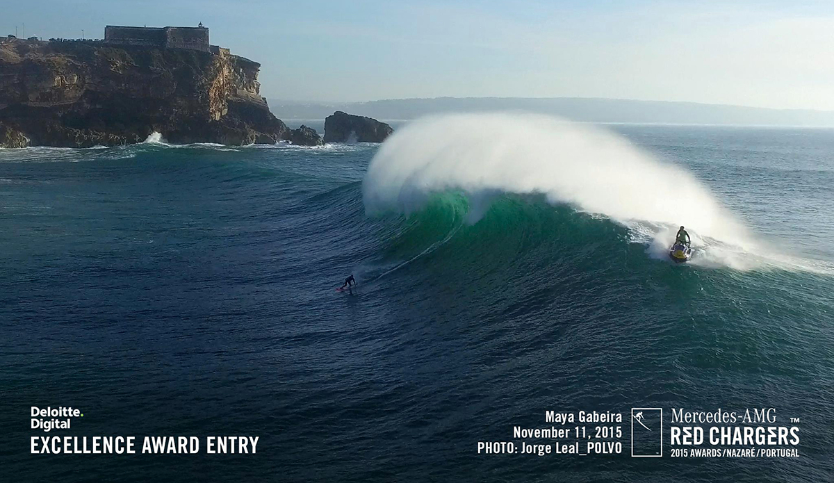 Maya Gabeira. Photo: Jorge Leal