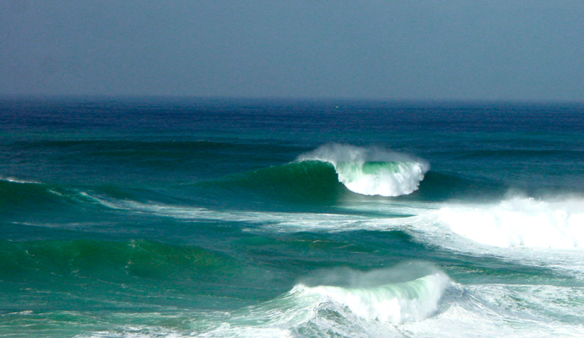 Nazare. We stumbled across this small fishing village and this wave. Wow, we were blown away by the size of waves and never thought in a million years that anyone would surf this.  I wasn’t surprised when it hit the news that it some of the biggest waves in the world are now being surfed there. Photo: Troy Roennfeldt