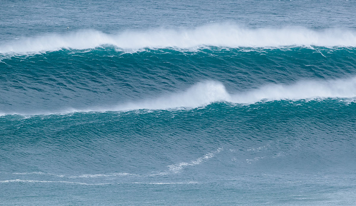 Nazare is a wonder of the world. Photo: WSL
