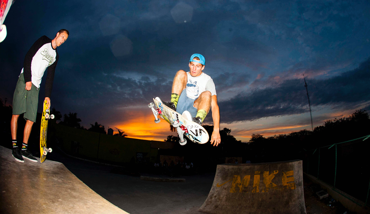 Kalani David just loves to Surf and skate every day. Photo: <a href=\"https://davenelson-photography.com\">David Nelson</a>