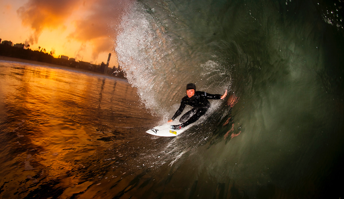 I did a drive down to L.A. to chase a swell and shoot with Alex Grey. I’ve known Alex since he was a little kid, and we did our 1st trip to Costa Rica. He rules.