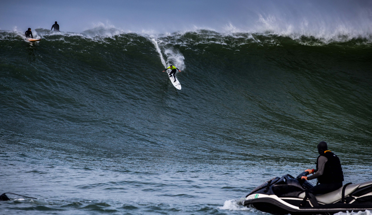 Shawn Dollar is a man on a mission and his mission is simple - ride the biggest, gnarliest wave in the world. So far he has done just that, and it holds true in the Guiness book of World records for biggest wave ever paddled into. 