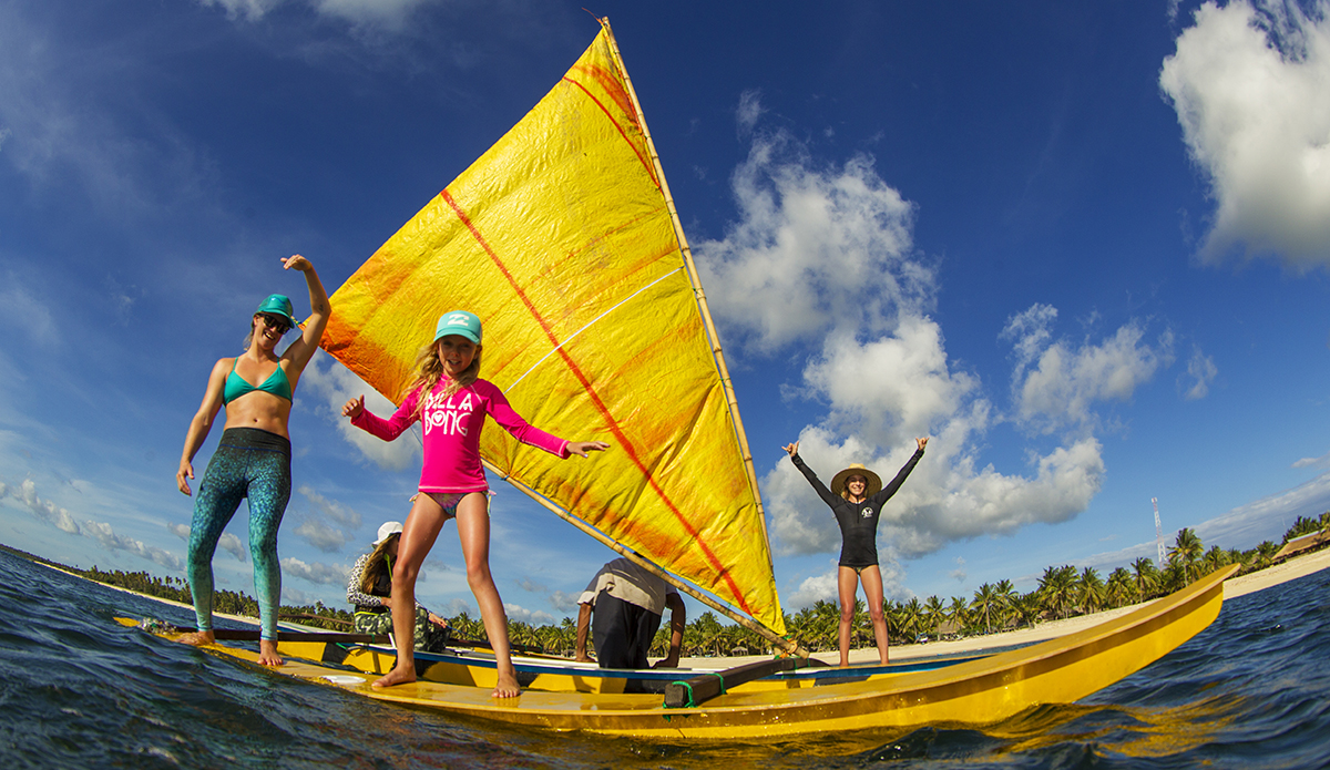 Paige Alms being a stellar role model.  Photo: Jason Kenworthy
