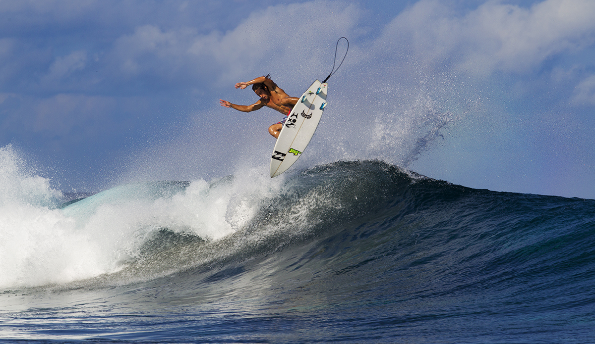 Rob Kelly Boosting. Photo: Jason Kenworthy