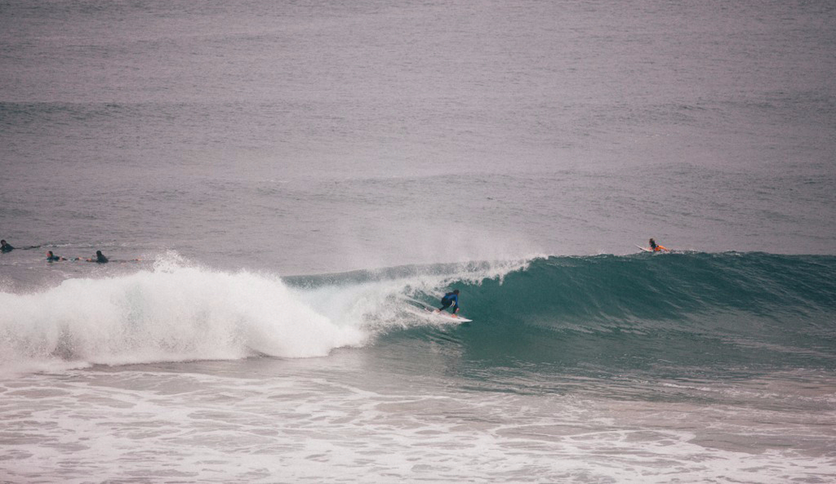 Finding a little cover up. Photo:  Lennart Ritscher