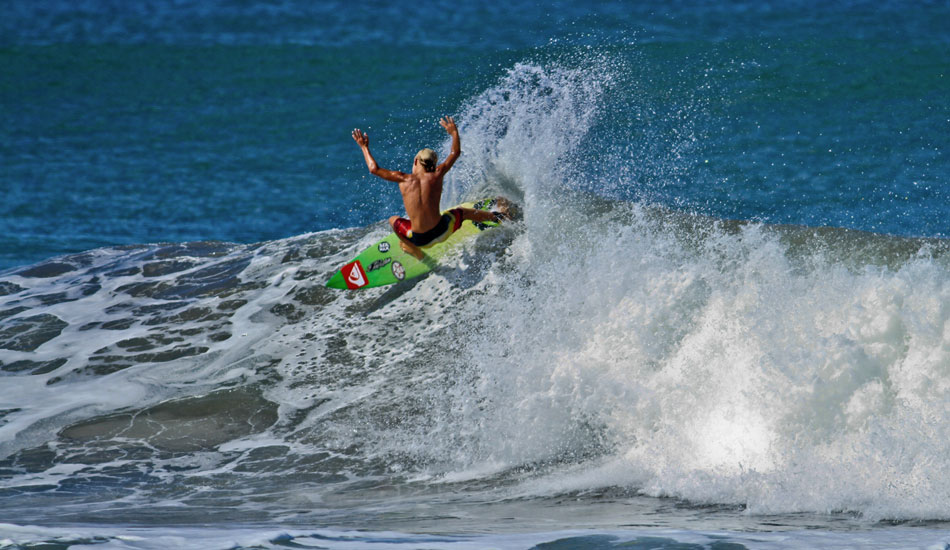 Luke Gordon is only 11 years old and he\'s already ripping harder than most. Photo: <a href=\"https://www.moondoggiesurfer.com/\" target=_blank>Josh Jacoby</a>.