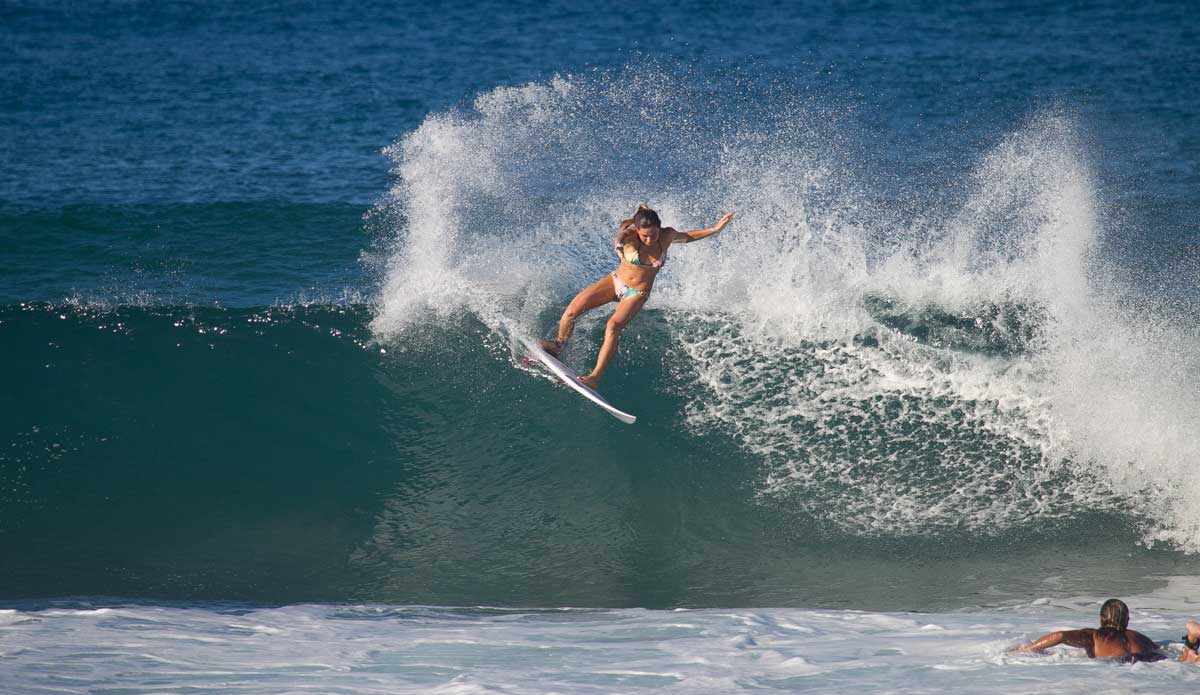 Coco was ripping this morning. I really like the lighting on this one. Photo: <a href= \"https://www.nrhphotos.com/\">Nick Hoermann</a>