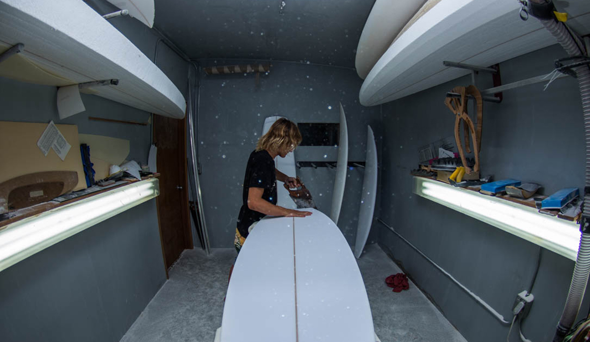 Chop the nose of a board off and you get something pretty unique. How you continue from there decides if it will work or not. Photo: <a href=\"https://www.nickricca.com\">Nicks Ricca</a>