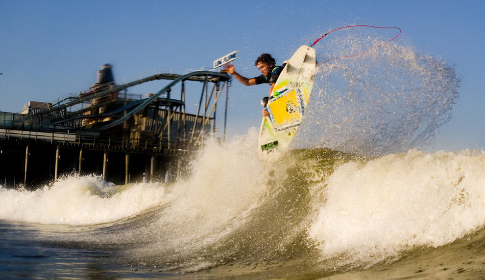 Brendan Buckley rolls the dice at Casino Pier in New Jersey. Photo: <a href=\"https://www.mikeincittiphotography.com/\" target=_blank>Mike Incitti</a>