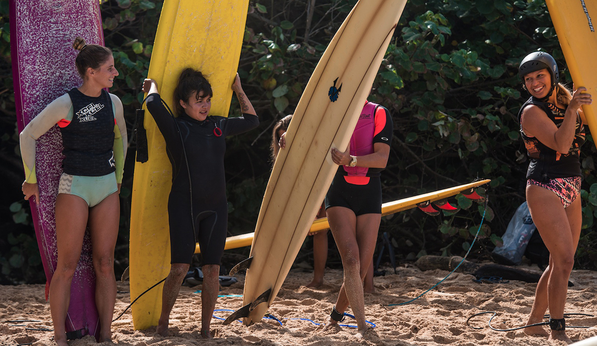 From left to Right;

Brittany Gomulka, Polly Ralda, and Raquel Heckert.