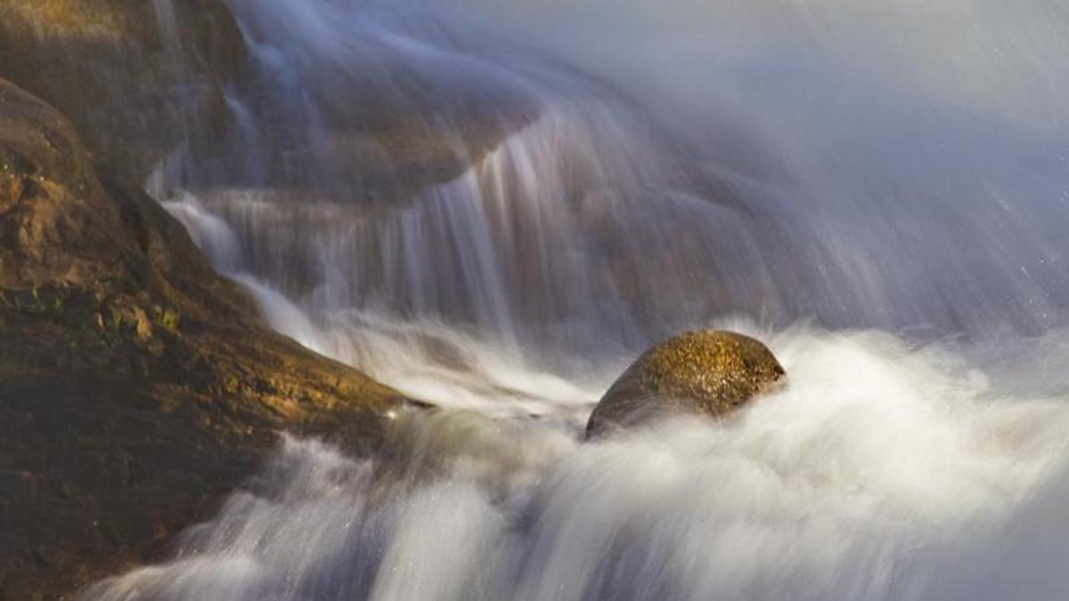 Alluvial Fan Waterfall. Photo: NPS