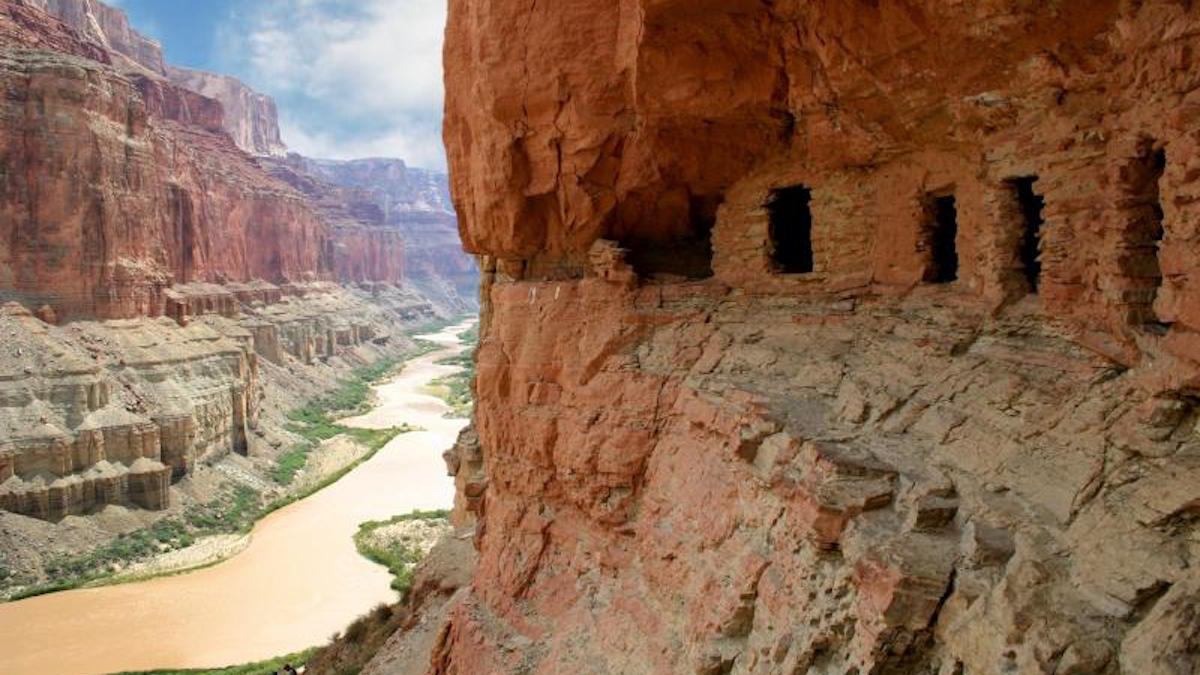 Nankoweap Granaries along the Colorado River. Photo: Mark Lellouch/NPS