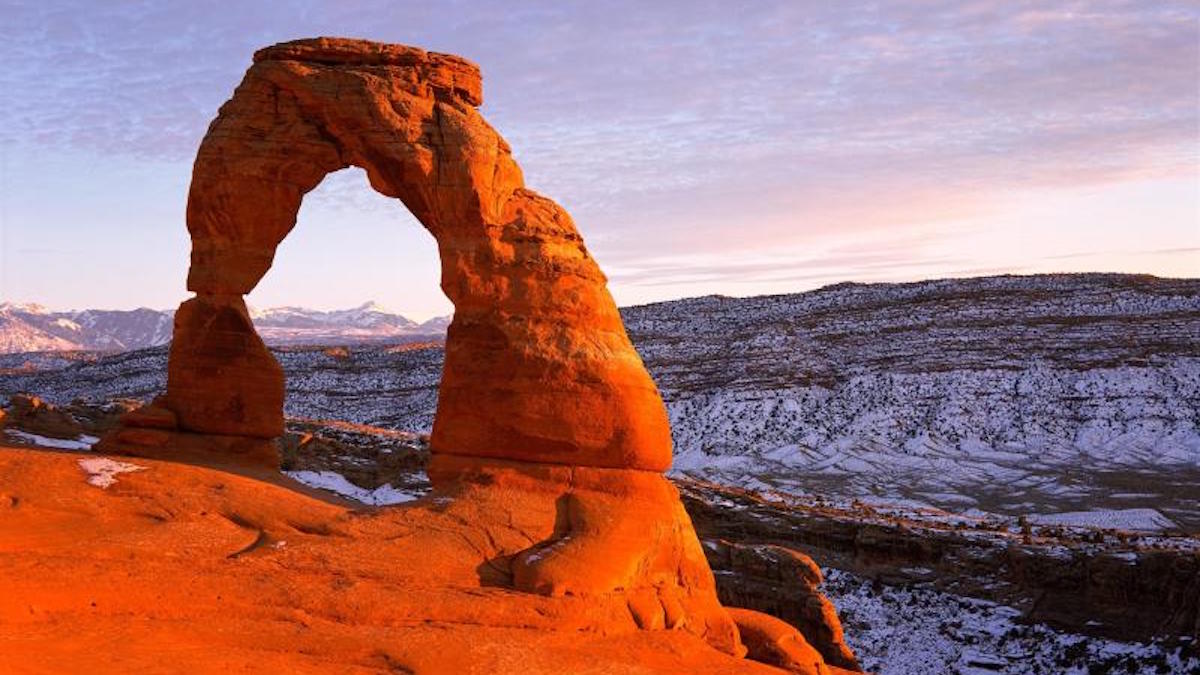 Delicate Arch in Arches National Park. Photo: NPS