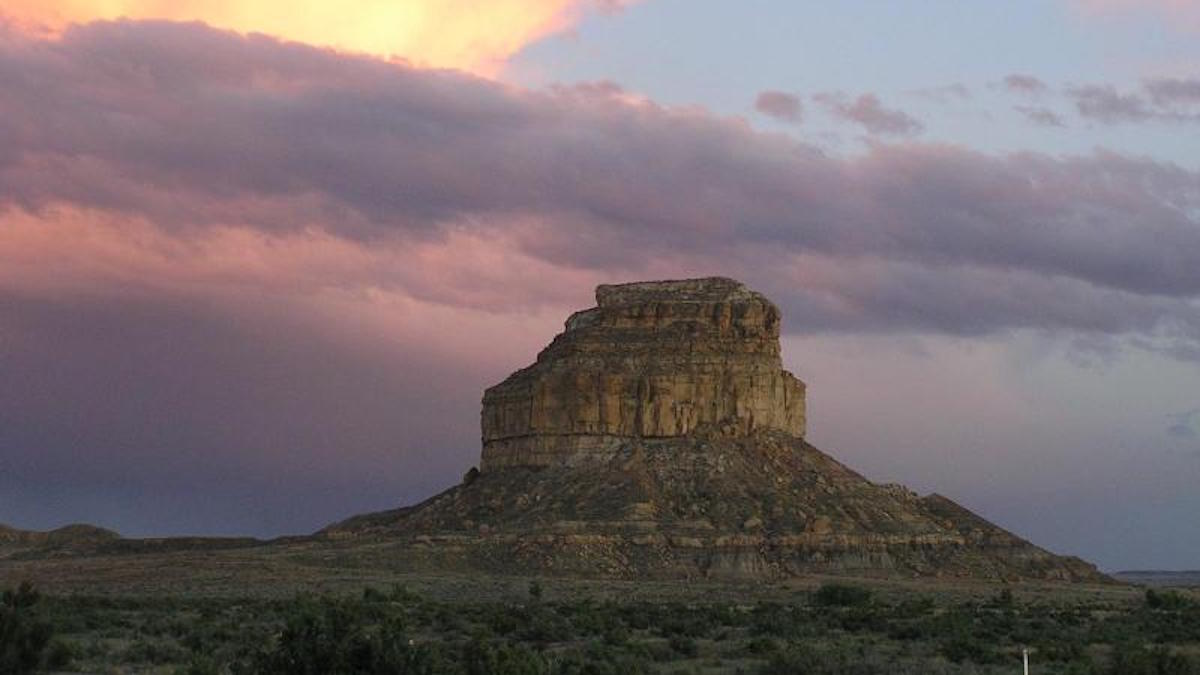Fajada Butte sunset. Photo: NPS