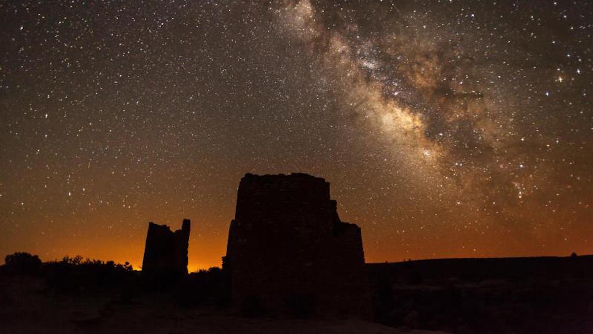 Milky Way Hovenweep National Monument. Photo: NPS
