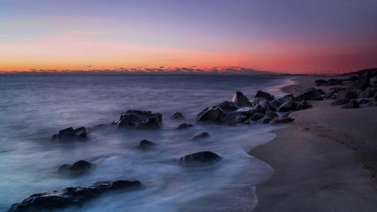Sandy Hook at sunset. Photo: Stan Kosinski