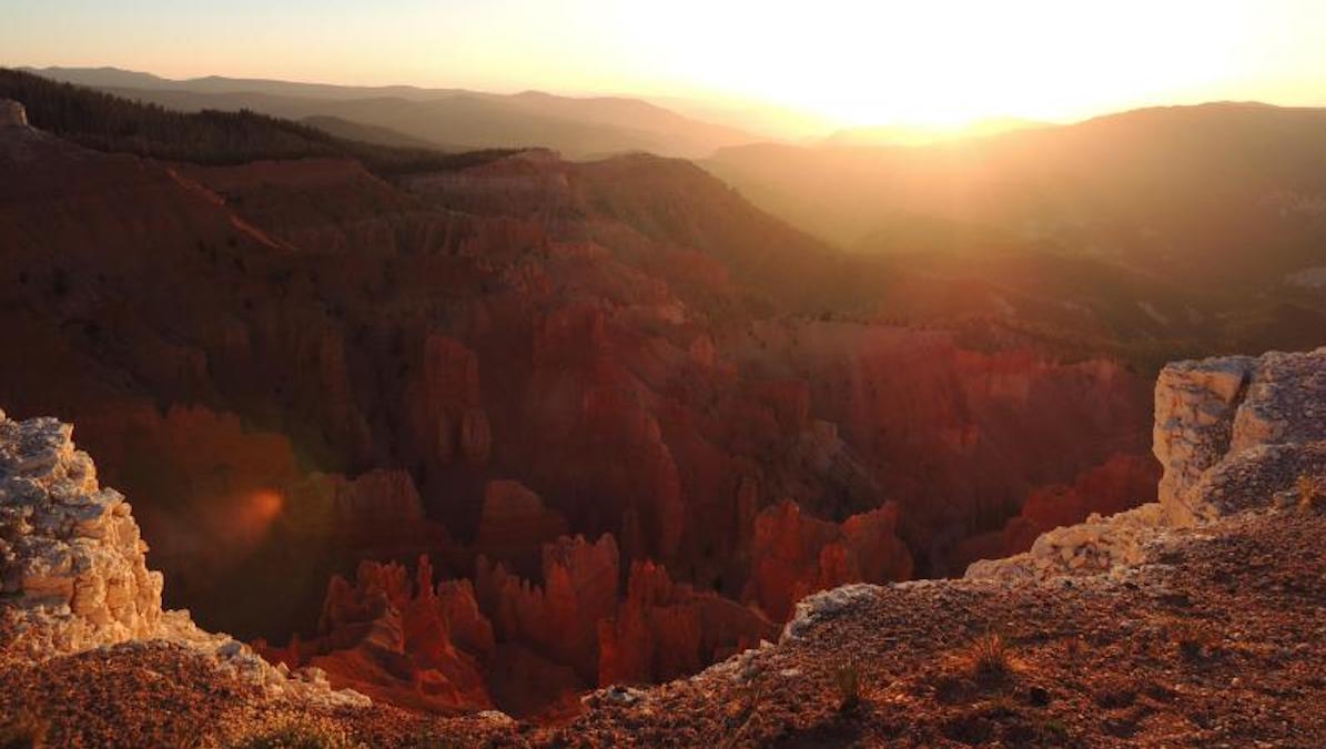 Sunset at Cedar Breaks. Photo: NPS