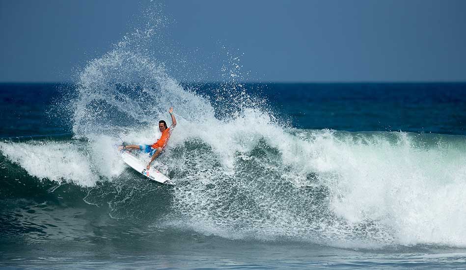 Jordy had every expectation that Bali would be the best stop on tour. As of now, can\'t say we disagree. Photo: <a href= \"https://www.oakleyprobali.com/photos/\">Russ Hennings</a>